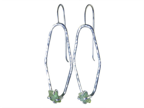 Green Tourmaline Earrings