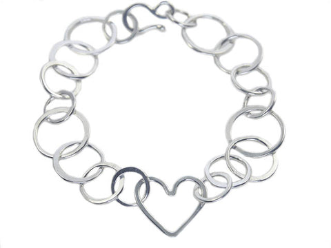 Heart Link Bracelet