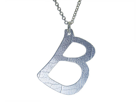 "B" Letter Necklace