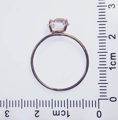 Herkimer Rose Gold Ring